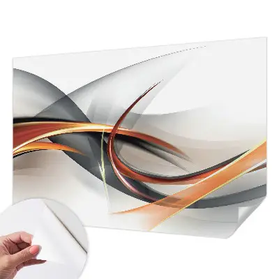 Papier peint photographique intissé dynamique abstraite