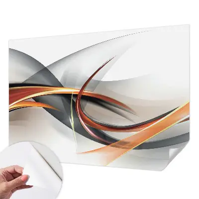 Papier peint photographique intissé dynamique abstraite