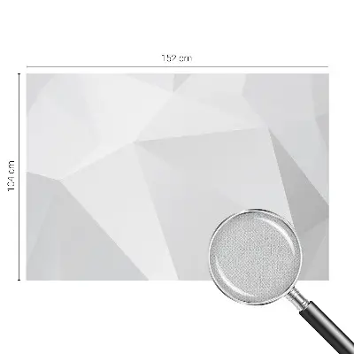 Papier peint photo sur tissu non tissé Triangles gris