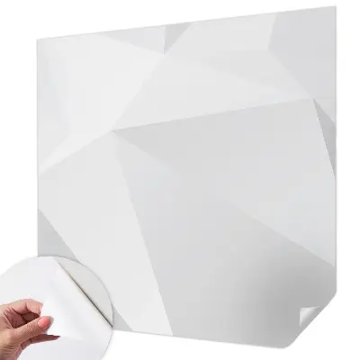 Papier peint photo sur tissu non tissé Triangles gris