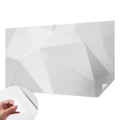 Papier peint photo sur tissu non tissé Triangles gris