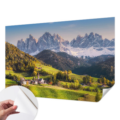 Papier peint tendance chambre adulte Horská krajina