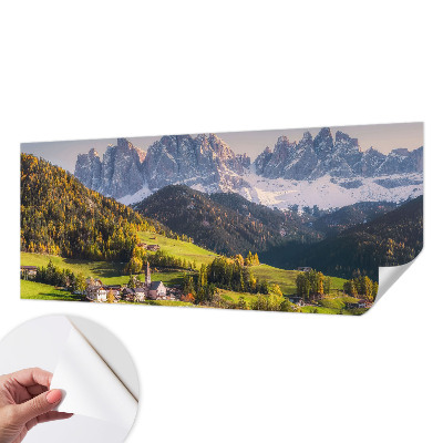 Papier peint tendance chambre adulte Horská krajina