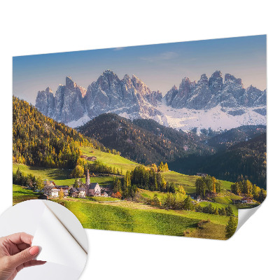 Papier peint tendance chambre adulte Horská krajina