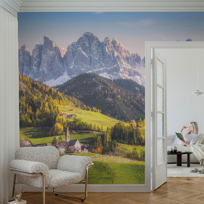 Papier peint tendance chambre adulte Horská krajina
