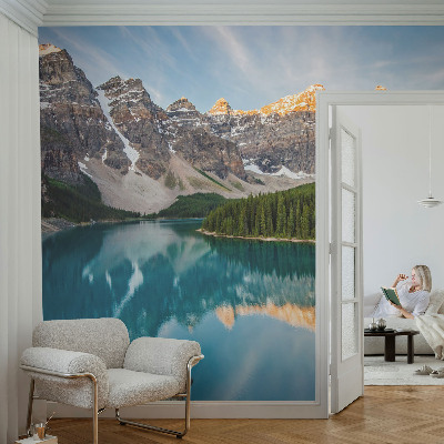 Déco papier peint salon Odraz v horách