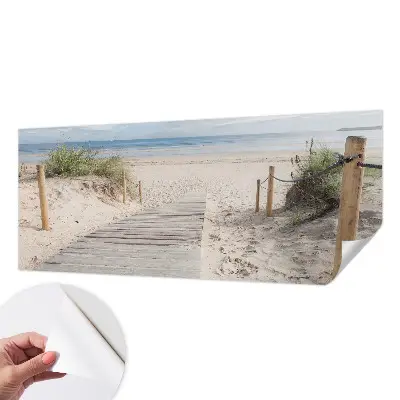 Papier peint intissé imprimé Passerelle en bois