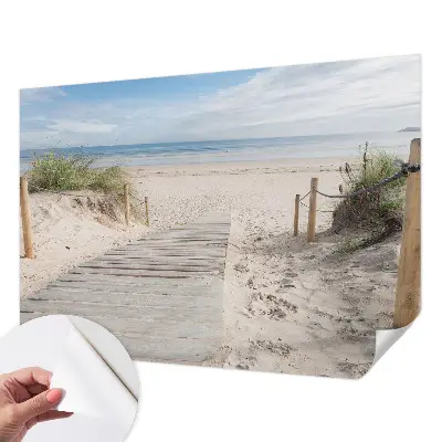 Papier peint intissé imprimé Passerelle en bois