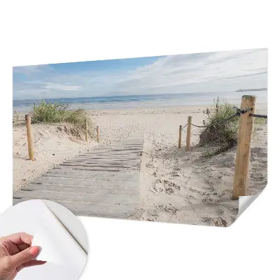 Papier peint intissé imprimé Passerelle en bois