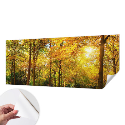 Papier peint photo autocollant Zlaté listy