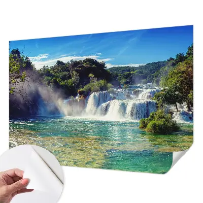 Papier peint photographique intissé paysage de cascade
