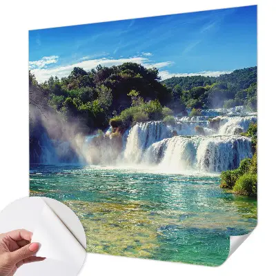 Papier peint photographique intissé paysage de cascade