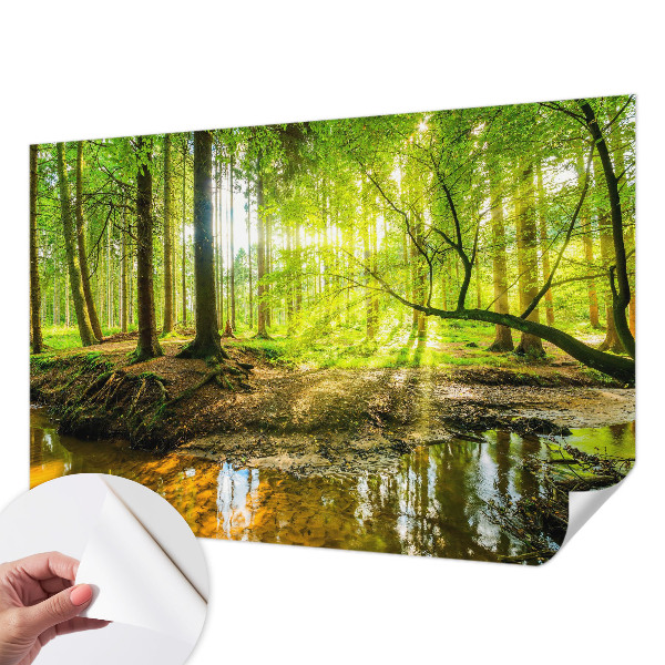 Papier peint chambre parentale Zelená krajina
