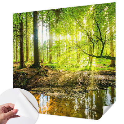 Papier peint chambre parentale Zelená krajina