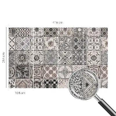 Papier peint photo grand format pour le mur Motifs de carreaux