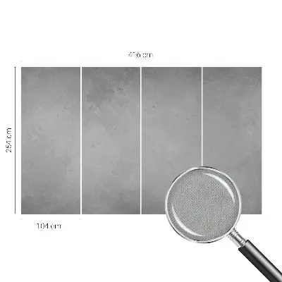 Papier peint photo sur tissu non tissé Gris élégant