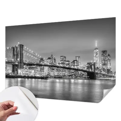 Papier peint photo imprimé sur tissu non tissé Le pont de la métropole