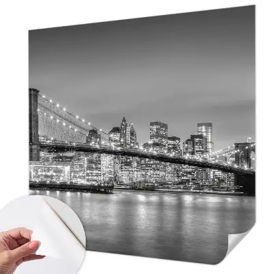 Papier peint photo imprimé sur tissu non tissé Le pont de la métropole
