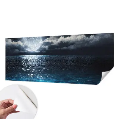 Papier peint photographique sur tissu non tissé Mer nocturne
