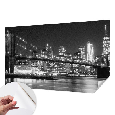 Papier peint adhésif Nočná panoráma