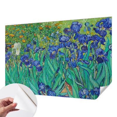 Papier peint chambre garçon Záhradné kvety