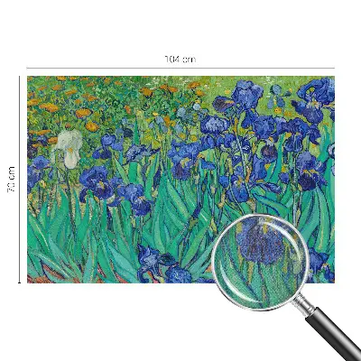 Papier peint intissé imprimé fleurs du jardin