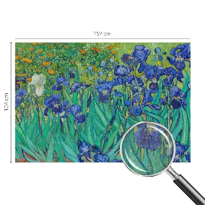 Papier peint intissé imprimé fleurs du jardin