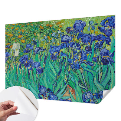 Papier peint chambre garçon Záhradné kvety