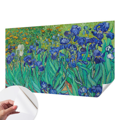 Papier peint chambre garçon Záhradné kvety