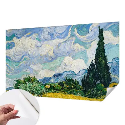 Papier peint photographique sur tissu non tissé Nuages ​​expressifs