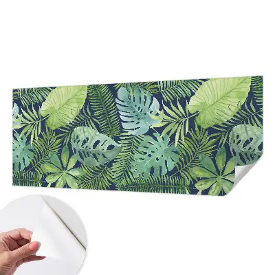 Papier peint photographique intissé feuilles tropicales