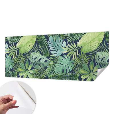 Papier peint tendance chambre adulte Tropické listy