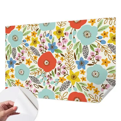 Papier peint intissé imprimé Motif floral