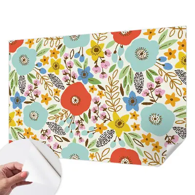 Papier peint intissé imprimé Motif floral