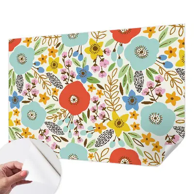 Papier peint intissé imprimé Motif floral