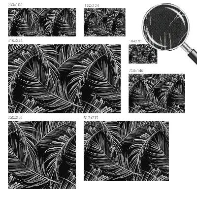 Papier peint photographique sur tissu non tissé Motif exotique