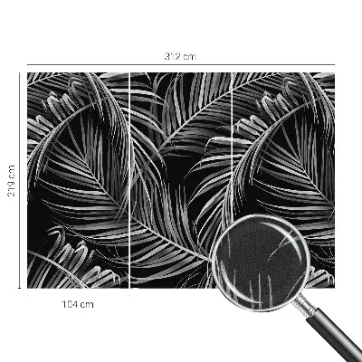 Papier peint photographique sur tissu non tissé Motif exotique