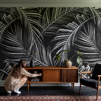 Déco papier peint salon Exotický vzor