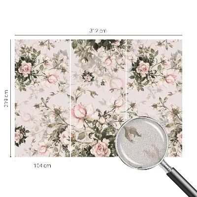 Papier peint photo grand format pour le mur Motif floral