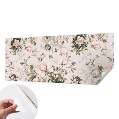Papier peint panoramique adhésif Kvetinový vzor