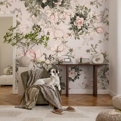 Papier peint photo grand format pour le mur Motif floral