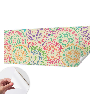 Papier peint chambre adulte cocooning Farebné mandaly