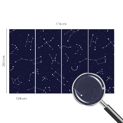 Papier peint chambre parentale Astro Sky