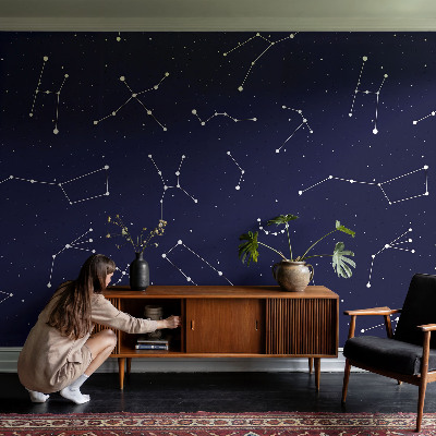 Papier peint chambre parentale Astro Sky
