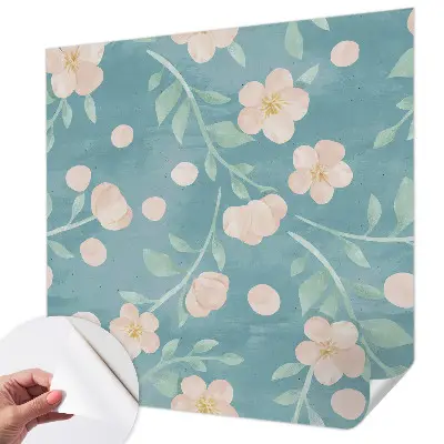 Papier peint intissé imprimé élégance florale