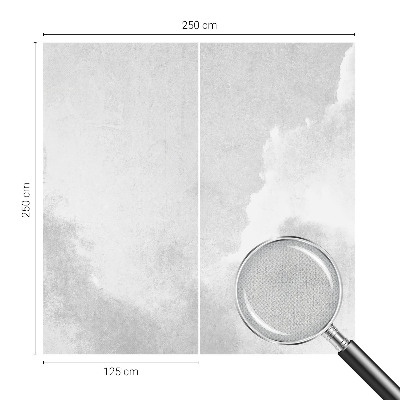 Papier peint tête de lit chambre adulte Jemné oblaky