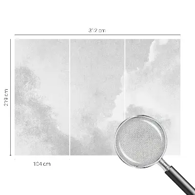 Papier peint intissé Nuages ​​subtils