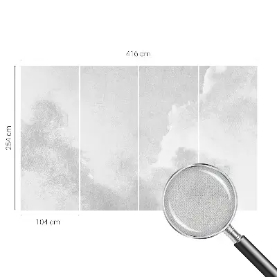 Papier peint intissé Nuages ​​subtils