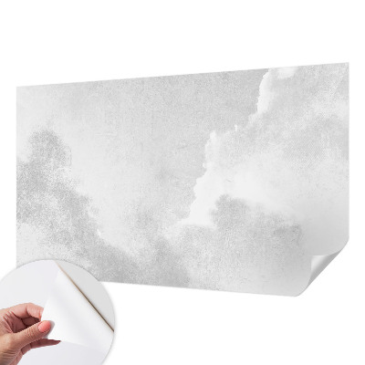 Papier peint tête de lit chambre adulte Jemné oblaky