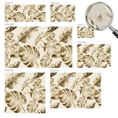 Papier peint photo grand format pour le mur flore exotique